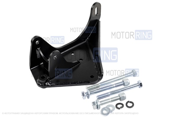 Стальной кронштейн генератора AutoProduct Parts под ГУР для ВАЗ 2110-2112, Лада Приора