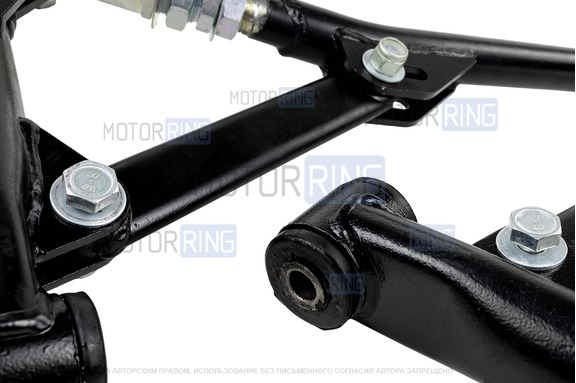 Рычаги регулируемые передние AutoProduct Sport для ВАЗ 2108-21099, 2110-2112, 2113-2115, Лада Гранта, Гранта FL, Калина, Калина 2, Приора, Датсун