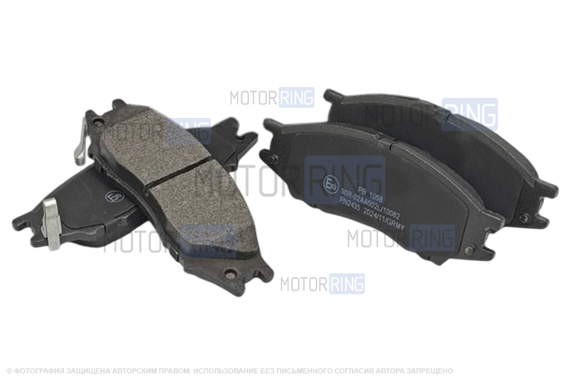 Передние тормозные колодки SENFINECO для Nissan Almera Classic (B10)