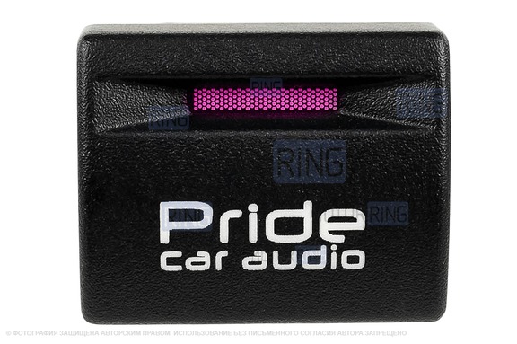 Пересвеченная кнопка Pride car audio с индикацией для Лада Приора, Калина 2, Гранта, Гранта FL, Нива Легенд
