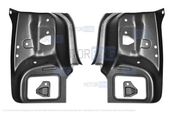 Внутренняя облицовка задних фонарей PT Group для Renault Logan с 2014 г.в.