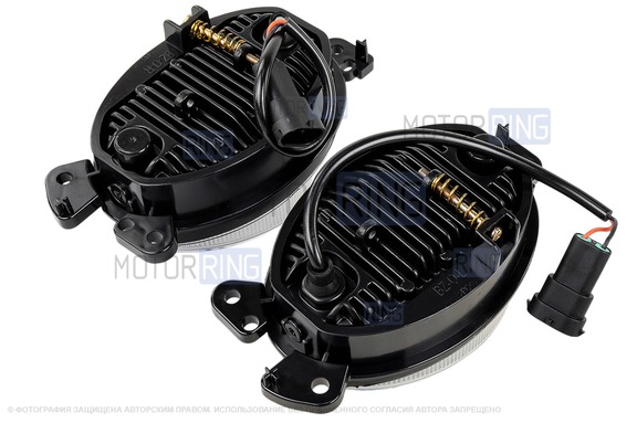 Диодные ПТФ Sal-Man 29W 4600lux овальные для Мерседес Бенц