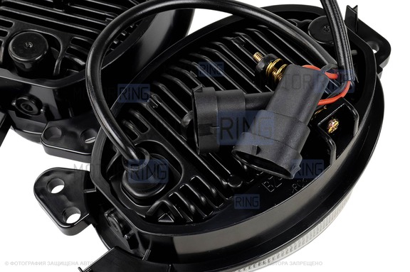 Диодные ПТФ Sal-Man 29W 4600lux овальные для Мерседес Бенц