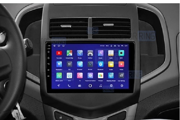 Рамка под установку 9-ти дюймовой мультимедиа для Chevrolet Aveo 2011-2015 г.в.
