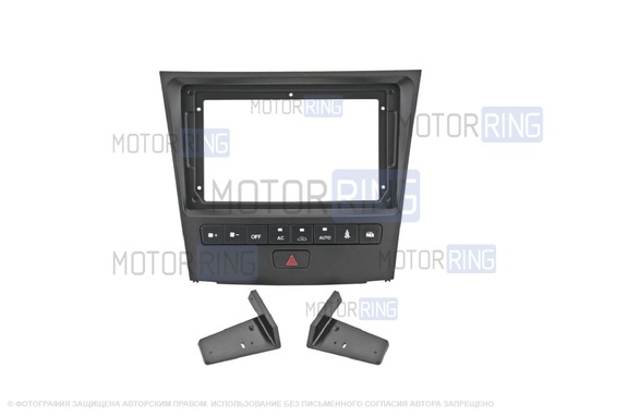 Рамка под установку 9-ти дюймовой мультимедиа для LEXUS GS 3 2004-2011 г.в.