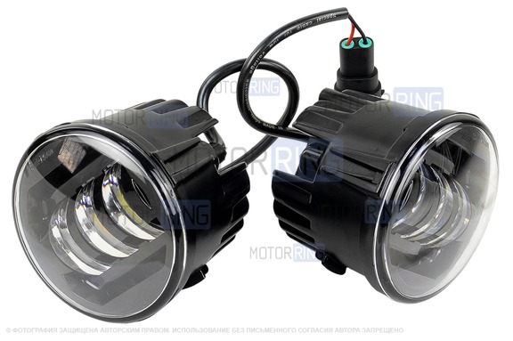 Диодные ПТФ Sal-Man 50W 4600lux для Ниссан, Инфинити