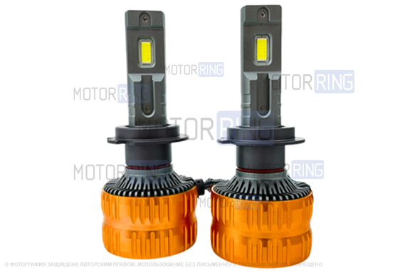 Светодиодные лампы S1 Sal-Man 180W 6000K 43000lux с цоколем H11 для Лада Нива Легенд, Гранта-Калина, Ларгус, Веста, Икс Рей, Приора, Шевроле/Лада Нива, Датсун
