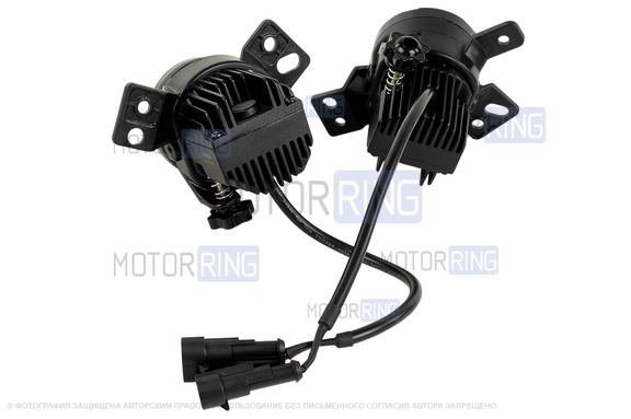 Диодные ПТФ Sal-Man 60W 13000lux для TANK 300 2021-2024 г.в.