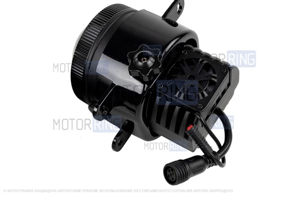 Диодные ПТФ Sal-Man 120W 32000lux с защитой от перегрева и запотевания для Лада Гранта FL, Веста, Икс Рей, Ларгус FL, Нива Урбан, Нива Тревел, Искра, Рено