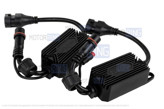 Диодные ПТФ Sal-Man 120W 32000lux с защитой от перегрева и запотевания для Лада Приора, Шевроле Нива с 2009 г.в., Лада Нива 2123, ГАЗ Газель