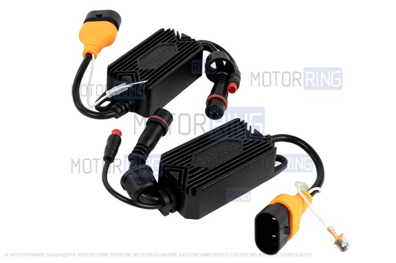Диодные ПТФ Sal-Man 120W 32000lux (ближний, дальний) с защитой от перегрева и запотевания для БМВ 3, 5