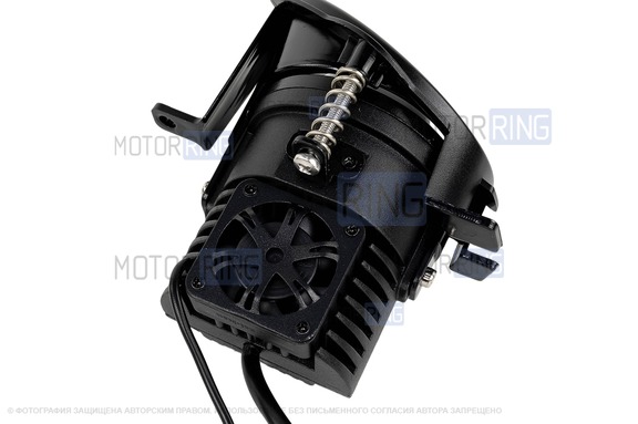 Диодные ПТФ Sal-Man 120W 32000lux с защитой от перегрева и запотевания для БМВ 3, 5