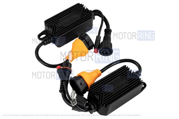 Диодные ПТФ Sal-Man 120W 32000lux (ближний, дальний) с защитой от перегрева и запотевания для Audi Q7 2005-2015 г.в., A8 2003-2010 г.в., A6 2003-2008 г.в.