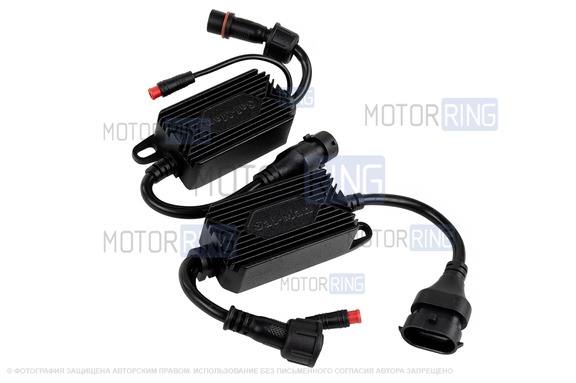 Диодные ПТФ Sal-Man 120W 32000lux с защитой от перегрева и запотевания для Audi Q7 2005-2015 г.в., A8 2003-2010 г.в., A6 2003-2008 г.в.