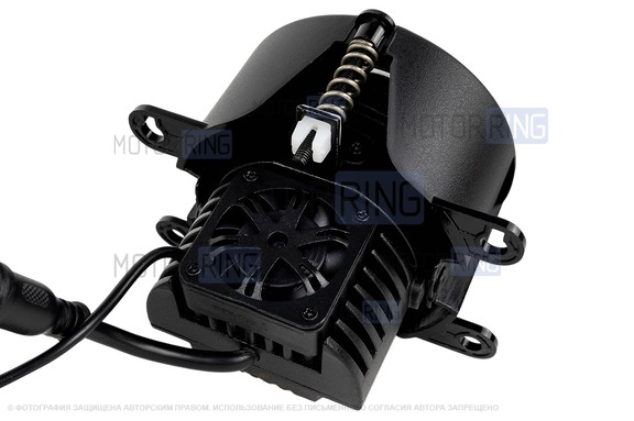 Диодные ПТФ Sal-Man 120W 32000lux с рамками (кронштейнами) для Лада Нива Тревел RS(26)