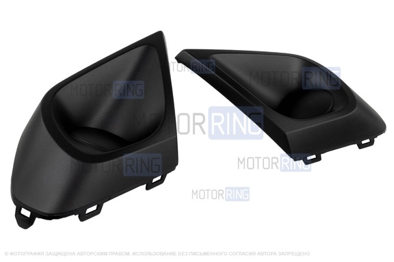Заглушки противотуманных фар для Renault Duster 2