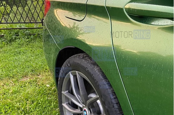 Черные матовые расширители задних арок INMAX для BMW 5 (G31)
