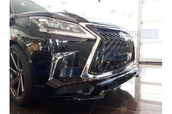 Черная матовая решетка радиатора HEMMES для Lexus LX570, LX450 с 2016-н.в.		