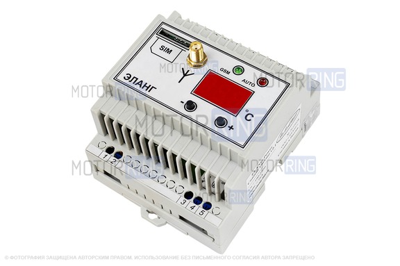 GSM реле с функцией регулятора температуры ELANG Power Control Thermo