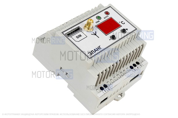 GSM реле с функцией регулятора температуры ELANG Power Control Thermo