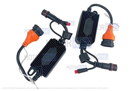 Диодные ПТФ Sal-Man 120W 32000lux (ближний, дальний) с защитой от перегрева и запотевания для Лада Гранта FL, Веста 2015-2021 г.в., Икс Рей, Ларгус FL, Нива Урбан, Нива Тревел 2021-2025 г.в., Искра, Рено