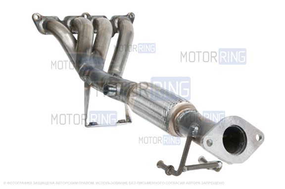 Паук 4-2-1 GTS для Ford Focus 2 с двигателем 1.4л, 1.6л