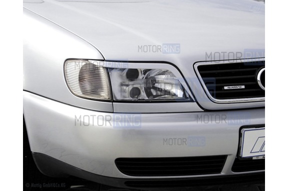 Реснички на фары для Audi A6 (C4) 1994-1997 г.в.