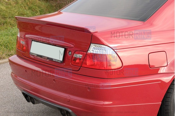 Лип-спойлер на кромку багажника для BMW 3 (E46) Coupe 1999-2006 г.в.