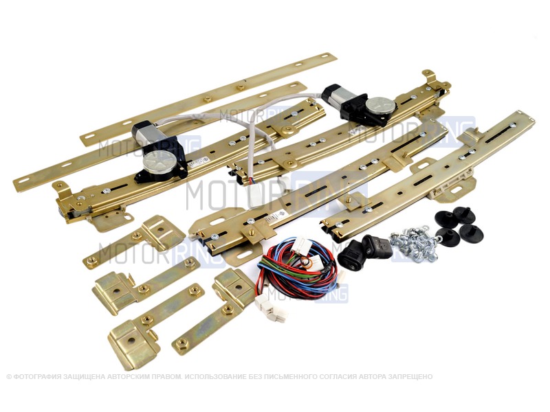 Установка стеклоподъемников ФОРВАРД на ВАЗ-2107