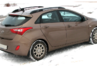 Рейлинги АПС черный полимер для Hyundai i-30 2011-2017 г.в.