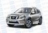 Защита переднего бампера PT Group одинарная 63мм для Nissan Terrano 2014