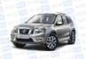 Защита переднего бампера PT Group одинарная 63мм для Nissan Terrano 2014
