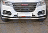 Защита переднего бампера PT Group одинарная 63мм из нержавеющей стали для Haval H6