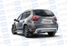Защита заднего бампера PT Group 51мм для Nissan Terrano