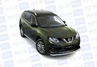 Защита порогов PT Group вогнутая 63мм из нержавеющей стали для Nissan X-Trail с 2015 г.в.