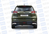Защита заднего бампера PT Group угловая 63мм из нержавеющей стали для Nissan X-Trail с 2015 г.в.