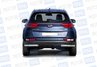 Защита заднего бампера PT Group угловая 63мм из нержавеющей стали для KIA Sportage с 2016 г.в.