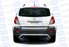 Защита заднего бампера из нержавеющей стали ПТ O51мм (НПС) для OPEL ANTARA 2011 г.в.