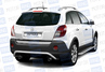 Защита заднего бампера из нержавеющей стали ПТ O51мм (НПС) для OPEL ANTARA 2011 г.в.