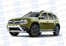 Защита переднего бампера PT Group одинарная 63мм из нержавеющей стали для Renault Duster с 2016 г.в., Nissan Terrano с 2014 г.в.