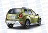 Защита порогов PT Group 51мм серебристая (Искра) с алюминиевой площадкой для Renault Duster 2012-2020 г.в., Nissan Terrano с 2014 г.в.