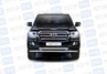 Защита переднего бампера PT Group одинарная 63мм из нержавеющей стали для Toyota Land Cruiser 200 с 2014 г.в.