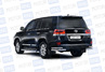 Защита порогов PT Group окантовка 63мм из нержавеющей стали для Toyota Land Cruiser 200 с 2014 г.в.
