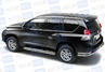 Защита порогов окантовка из нержавеющей стали ПТ O51мм (НПС) для TOYOTA LAND CRUISER PRADO 150 2013 г.в.