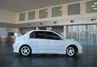 Пороги POWER DM для Renault Logan