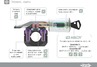 Блокиратор рулевого вала Гарант Блок Люкс 101.E/f для ВАЗ 2108-21099, 2113-2115, Калина, Гранта без УР