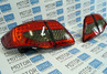Светодиодные задние тюнинг фонари красные тонированные на Toyota Corolla 2007-2009 г.в.