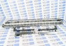 Пороги ТехноСфера из нержавеющей стали с алюминиевым листом d63,5 для Шевроле Нива с 2009 г.в., Лада Нива Тревел
