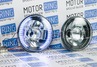 Фары с диодными ДХО, хромированный отражатель для Лада Нива 4х4