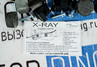 Дефлектор капота (мухобойка) с надписью XRay для Лада Икс Рей